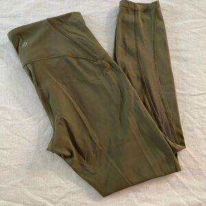 Lululemon Olive Green Leggings